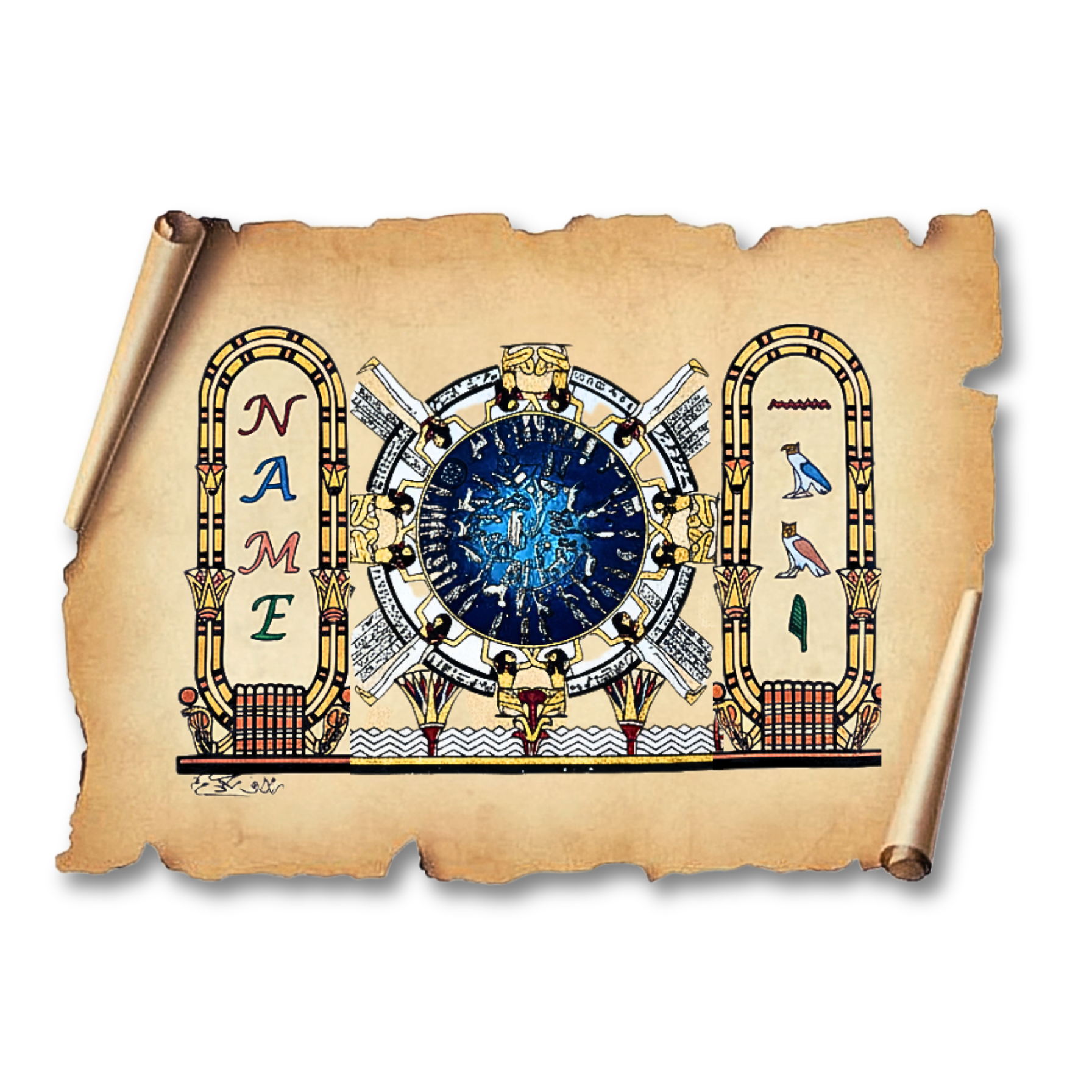 Nr.10 Ägyptischer Tierkreis