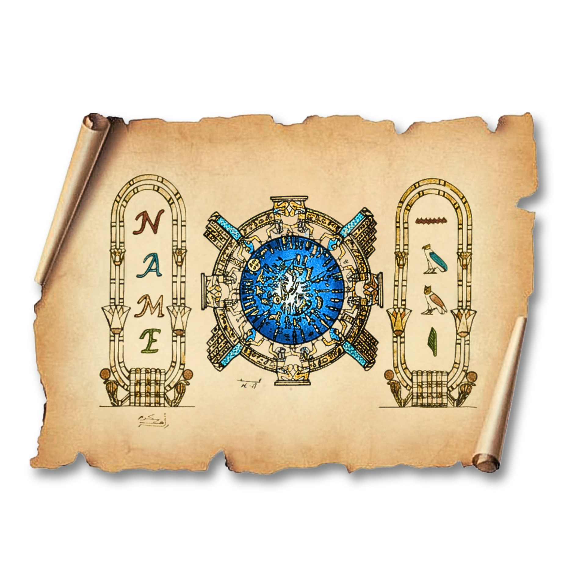 Nr.10 Ägyptischer Tierkreis